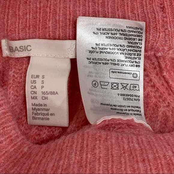 ❤H&M 🌸Pink Basic Sweater - Picture 3 of 4